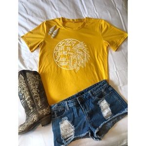 Graphic Darlin Tee **only tried on once**